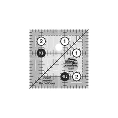 Creative Grids Quilt Ruler 2-1/2in Square Creative Grids Quilt Ruler 2-1/2in Square