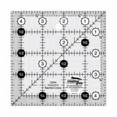 Creative Grids Quilt Ruler 4-1/2in Square Creative Grids Quilt Ruler 4-1/2in Square
