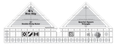 Creative Grids 90 Degree Double-Strip Quilt Ruler Creative Grids 90 Degree Double-Strip Quilt Ruler