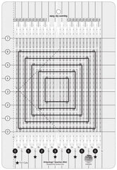 Creative Grids Stripology® Quarters Mini Quilt Ruler Creative Grids Stripology® Quarters Mini Quilt Ruler