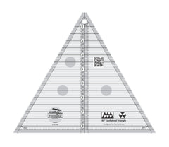Creative Grids 60 Degree Triangle 8-1/2in Quilt Ruler Creative Grids 60 Degree Triangle 8-1/2in Quilt Ruler