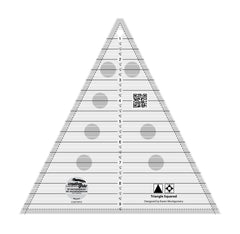 Creative Grids Triangle Squared Ruler 9-1/2in Quilt Ruler Creative Grids Triangle Squared Ruler 9-1/2in Quilt Ruler