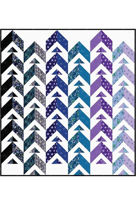 Full Moon Collection - Chevron Points Pattern Full Moon Collection - Chevron Points Pattern