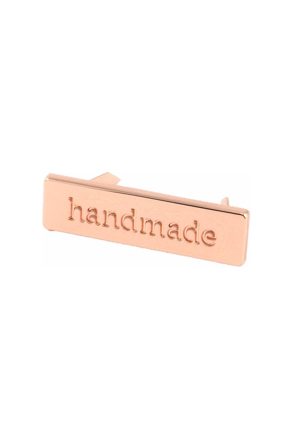 Metal Bag Label "Handmade" Metal Bag Label "Handmade"