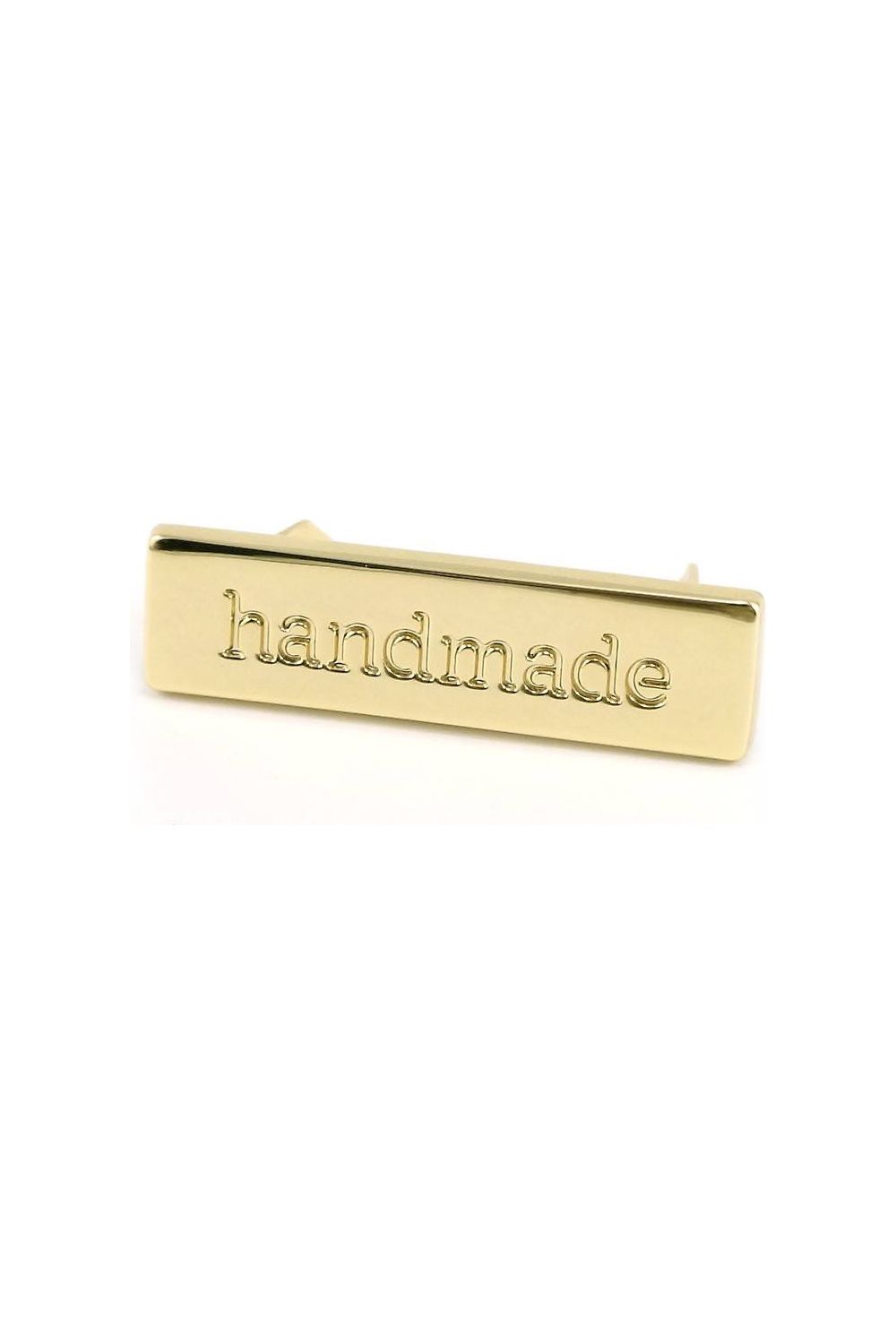 Metal Bag Label "Handmade" Metal Bag Label "Handmade"