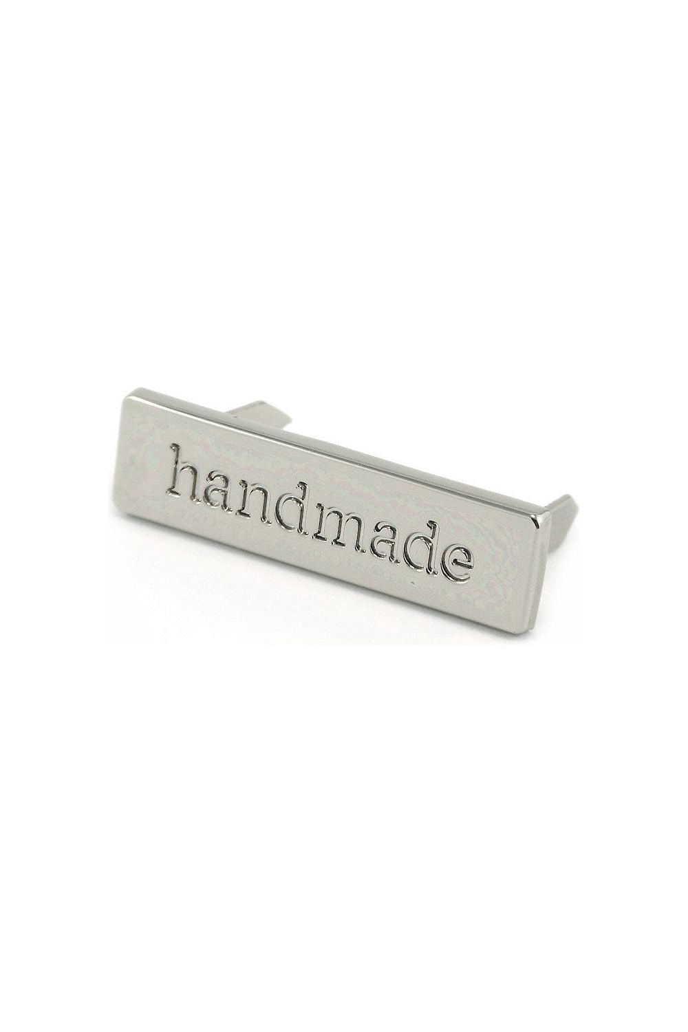 Metal Bag Label "Handmade" Metal Bag Label "Handmade"