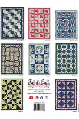 One Block 3 Yard Quilts by Fabric Café One Block 3 Yard Quilts by Fabric Café