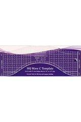 Wave C Template 8", HandiQuilter Wave C Template 8", HandiQuilter