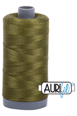 Aurifil Mako 28wt Cotton 750 m 820 yd. spool - 2887 Dark Olive Aurifil Mako 28wt Cotton 750 m 820 yd. spool - 2887 Dark Olive