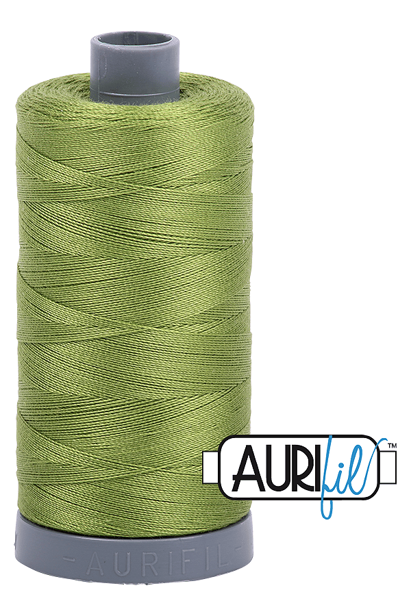 Aurifil Mako 28wt Cotton 750 m 820 yd. spool - 2888 Fern Green Aurifil Mako 28wt Cotton 750 m 820 yd. spool - 2888 Fern Green