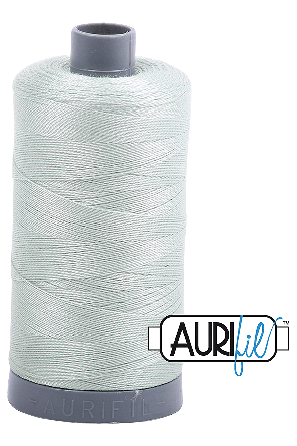 Aurifil Mako 28wt Cotton 750 m 820 yd. spool - 2912 Platinum Aurifil Mako 28wt Cotton 750 m 820 yd. spool - 2912 Platinum