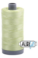Aurifil Mako 28wt Cotton 750 m 820 yd. spool - 3320 Light Spring Green Aurifil Mako 28wt Cotton 750 m 820 yd. spool - 3320 Light Spring Green