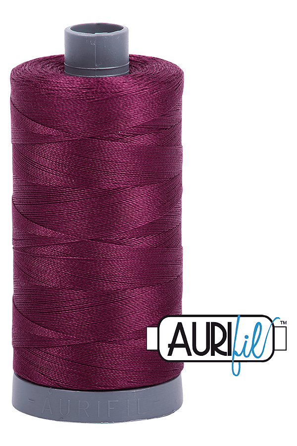 Aurifil Mako 28wt Cotton 750 m 820 yd. spool - 4030 Plum Aurifil Mako 28wt Cotton 750 m 820 yd. spool - 4030 Plum