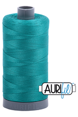 Aurifil Mako 28wt Cotton 750 m 820 yd. spool - 4093 Jade Aurifil Mako 28wt Cotton 750 m 820 yd. spool - 4093 Jade