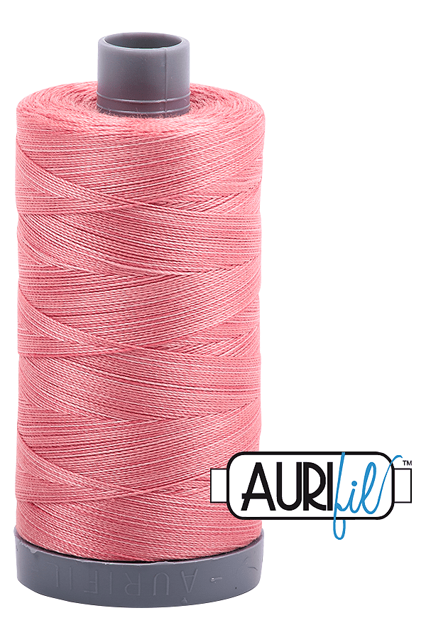 Aurifil Mako 28wt Cotton 750 m 820 yd. spool - 4250 Flamingo Aurifil Mako 28wt Cotton 750 m 820 yd. spool - 4250 Flamingo
