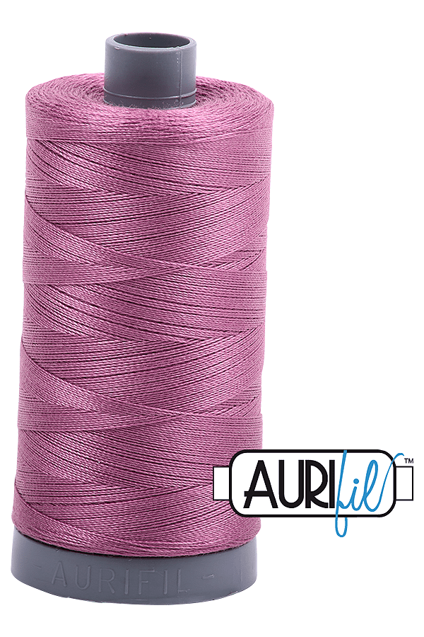 Aurifil Mako 28wt Cotton 750 m 820 yd. spool - 5003 Wine Aurifil Mako 28wt Cotton 750 m 820 yd. spool - 5003 Wine