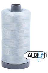 Aurifil Mako 28wt Cotton 750 m 820 yd. spool - 5007 Light Grey Blue Aurifil Mako 28wt Cotton 750 m 820 yd. spool - 5007 Light Grey Blue