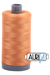 Aurifil Mako 28wt Cotton 750 m 820 yd. spool - 5009 Medium Orange Aurifil Mako 28wt Cotton 750 m 820 yd. spool - 5009 Medium Orange