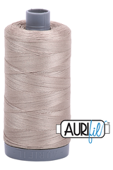 Aurifil Mako 28wt Cotton 750 m 820 yd. spool - 5011 Rope Beige Aurifil Mako 28wt Cotton 750 m 820 yd. spool - 5011 Rope Beige