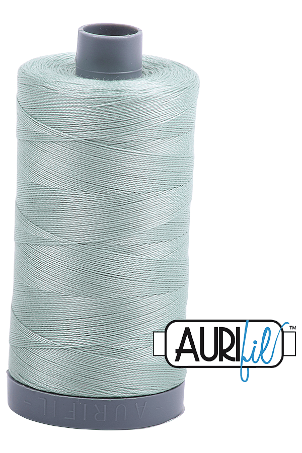 Aurifil Mako 28wt Cotton 750 m 820 yd. spool - 5014 Marine Water Aurifil Mako 28wt Cotton 750 m 820 yd. spool - 5014 Marine Water