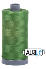 Aurifil Mako 28wt Cotton 750 m 820 yd. spool - 5018 Dark Grass Green Aurifil Mako 28wt Cotton 750 m 820 yd. spool - 5018 Dark Grass Green