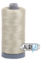 Aurifil Mako 28wt Cotton 750 m 820 yd. spool - 5020 Light Military Green Aurifil Mako 28wt Cotton 750 m 820 yd. spool - 5020 Light Military Green