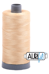 Aurifil Mako 28wt Cotton 750 m 820 yd. spool - 6001 Light Caramel Aurifil Mako 28wt Cotton 750 m 820 yd. spool - 6001 Light Caramel