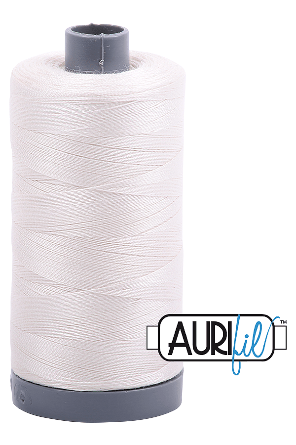 Aurifil Mako 28wt Cotton 750 m 820 yd. spool - 6722 Sea Bisquit Aurifil Mako 28wt Cotton 750 m 820 yd. spool - 6722 Sea Bisquit