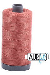 Aurifil Mako 28wt Cotton 750 m 820 yd. spool - 6728 Cinnabar Aurifil Mako 28wt Cotton 750 m 820 yd. spool - 6728 Cinnabar
