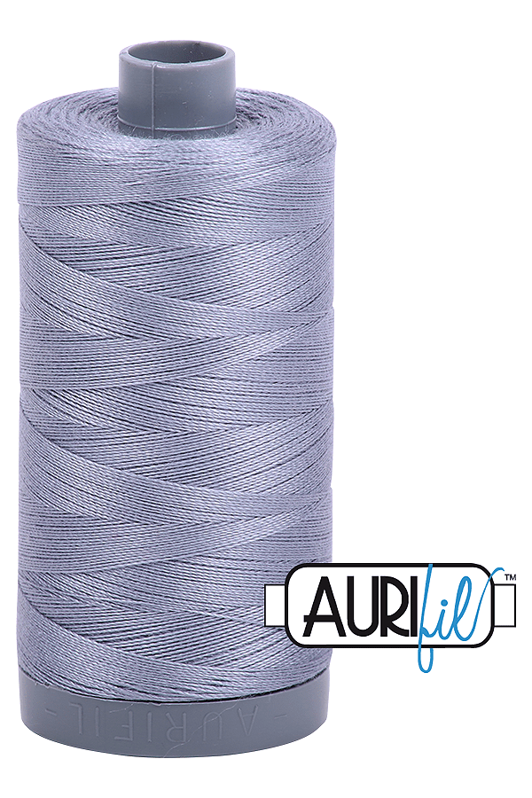 Aurifil Mako 28wt Cotton 750 m 820 yd. spool - 6734 Swallow Aurifil Mako 28wt Cotton 750 m 820 yd. spool - 6734 Swallow
