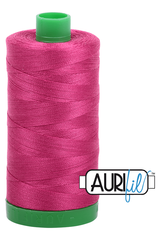 Aurifil Mako 40wt 2-ply Cotton 1000 m 1094 yd. spool - 1100 Red Plum Aurifil Mako 40wt 2-ply Cotton 1000 m 1094 yd. spool - 1100 Red Plum