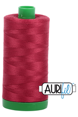 Aurifil Mako 40wt 2-ply Cotton 1000 m 1094 yd. spool - 1103 Burgundy Aurifil Mako 40wt 2-ply Cotton 1000 m 1094 yd. spool - 1103 Burgundy