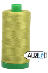 Aurifil Mako 40wt 2-ply Cotton 1000 m 1094 yd. spool - 1147 Light Leaf Green Aurifil Mako 40wt 2-ply Cotton 1000 m 1094 yd. spool - 1147 Light Leaf Green