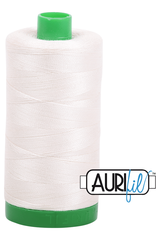 Aurifil Mako 40wt 2-ply Cotton 1000 m 1094 yd. spool - 2026 Chalk Aurifil Mako 40wt 2-ply Cotton 1000 m 1094 yd. spool - 2026 Chalk