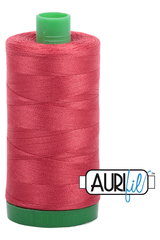 Aurifil Mako 40wt 2-ply Cotton 1000 m 1094 yd. spool - 2230 Red Peony Aurifil Mako 40wt 2-ply Cotton 1000 m 1094 yd. spool - 2230 Red Peony