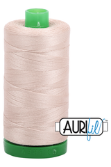 Aurifil Mako 40wt 2-ply Cotton 1000 m 1094 yd. spool - 2312 Ermine Aurifil Mako 40wt 2-ply Cotton 1000 m 1094 yd. spool - 2312 Ermine