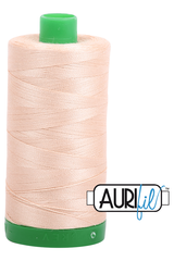 Aurifil Mako 40wt 2-ply Cotton 1000 m 1094 yd. spool - 2315 Shell Aurifil Mako 40wt 2-ply Cotton 1000 m 1094 yd. spool - 2315 Shell
