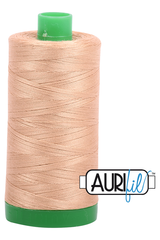 Aurifil Mako 40wt 2-ply Cotton 1000 m 1094 yd. spool - 2318 Cachemire Aurifil Mako 40wt 2-ply Cotton 1000 m 1094 yd. spool - 2318 Cachemire