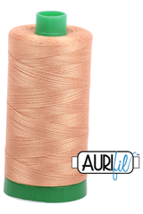 Aurifil Mako 40wt 2-ply Cotton 1000 m 1094 yd. spool - 2320 Light Toast Aurifil Mako 40wt 2-ply Cotton 1000 m 1094 yd. spool - 2320 Light Toast