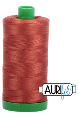 Aurifil Mako 40wt 2-ply Cotton 1000 m 1094 yd. spool - 2350 Copper Aurifil Mako 40wt 2-ply Cotton 1000 m 1094 yd. spool - 2350 Copper