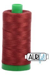 Aurifil Mako 40wt 2-ply Cotton 1000 m 1094 yd. spool - 2355 Rust Aurifil Mako 40wt 2-ply Cotton 1000 m 1094 yd. spool - 2355 Rust