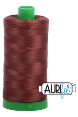 Aurifil Mako 40wt 2-ply Cotton 1000 m 1094 yd. spool - 2360 Chocolate Aurifil Mako 40wt 2-ply Cotton 1000 m 1094 yd. spool - 2360 Chocolate