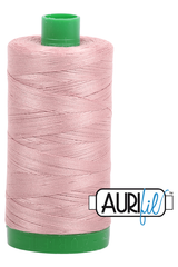 Aurifil Mako 40wt 2-ply Cotton 1000 m 1094 yd. spool - 2375 Antique Blush Aurifil Mako 40wt 2-ply Cotton 1000 m 1094 yd. spool - 2375 Antique Blush