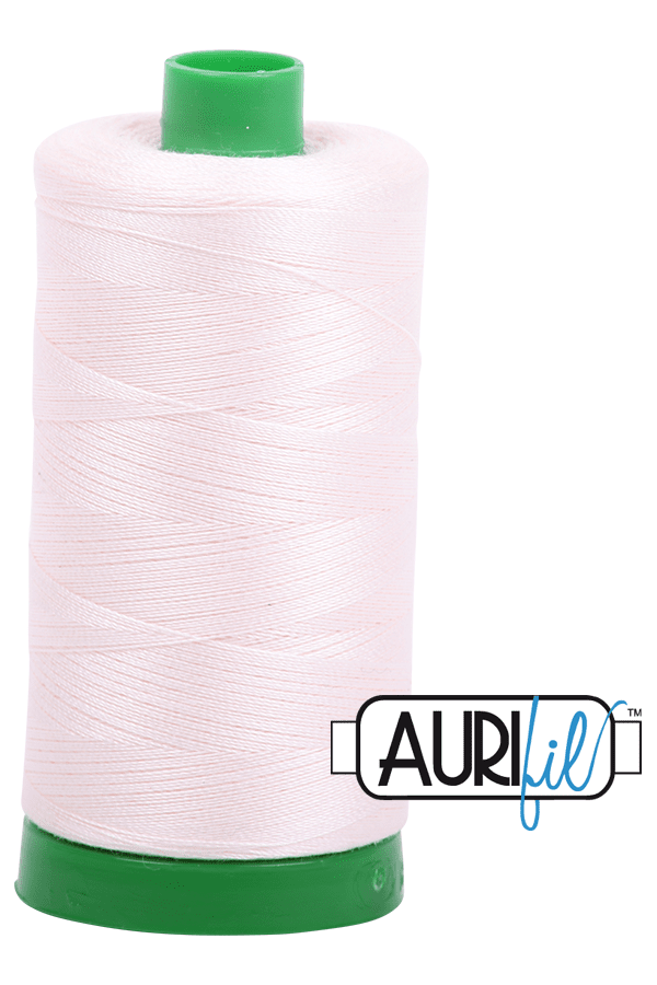 Aurifil Mako 40wt 2-ply Cotton 1000 m 1094 yd. spool - 2405 Oyster Aurifil Mako 40wt 2-ply Cotton 1000 m 1094 yd. spool - 2405 Oyster