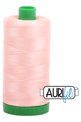 Aurifil Mako 40wt 2-ply Cotton 1000 m 1094 yd. spool - 2420 Light Blush Aurifil Mako 40wt 2-ply Cotton 1000 m 1094 yd. spool - 2420 Light Blush