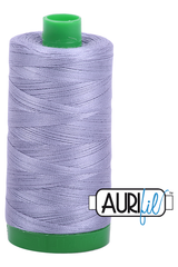 Aurifil Mako 40wt 2-ply Cotton 1000 m 1094 yd. spool - 2524 Grey Violet Aurifil Mako 40wt 2-ply Cotton 1000 m 1094 yd. spool - 2524 Grey Violet