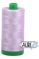 Aurifil Mako 40wt 2-ply Cotton 1000 m 1094 yd. spool - 2562 Lilac Aurifil Mako 40wt 2-ply Cotton 1000 m 1094 yd. spool - 2562 Lilac