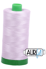 Aurifil Mako 40wt 2-ply Cotton 1000 m 1094 yd. spool - 2564 Pale Lilac Aurifil Mako 40wt 2-ply Cotton 1000 m 1094 yd. spool - 2564 Pale Lilac