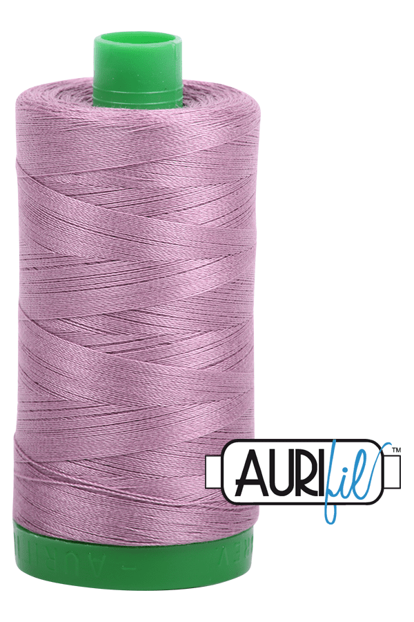 Aurifil Mako 40wt 2-ply Cotton 1000 m 1094 yd. spool - 2566 Wisteria Aurifil Mako 40wt 2-ply Cotton 1000 m 1094 yd. spool - 2566 Wisteria