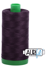 Aurifil Mako 40wt 2-ply Cotton 1000 m 1094 yd. spool - 2570 Aubergine Aurifil Mako 40wt 2-ply Cotton 1000 m 1094 yd. spool - 2570 Aubergine